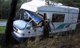 Een goede camperverzekering is noodzakelijk bij schade aan uw camper